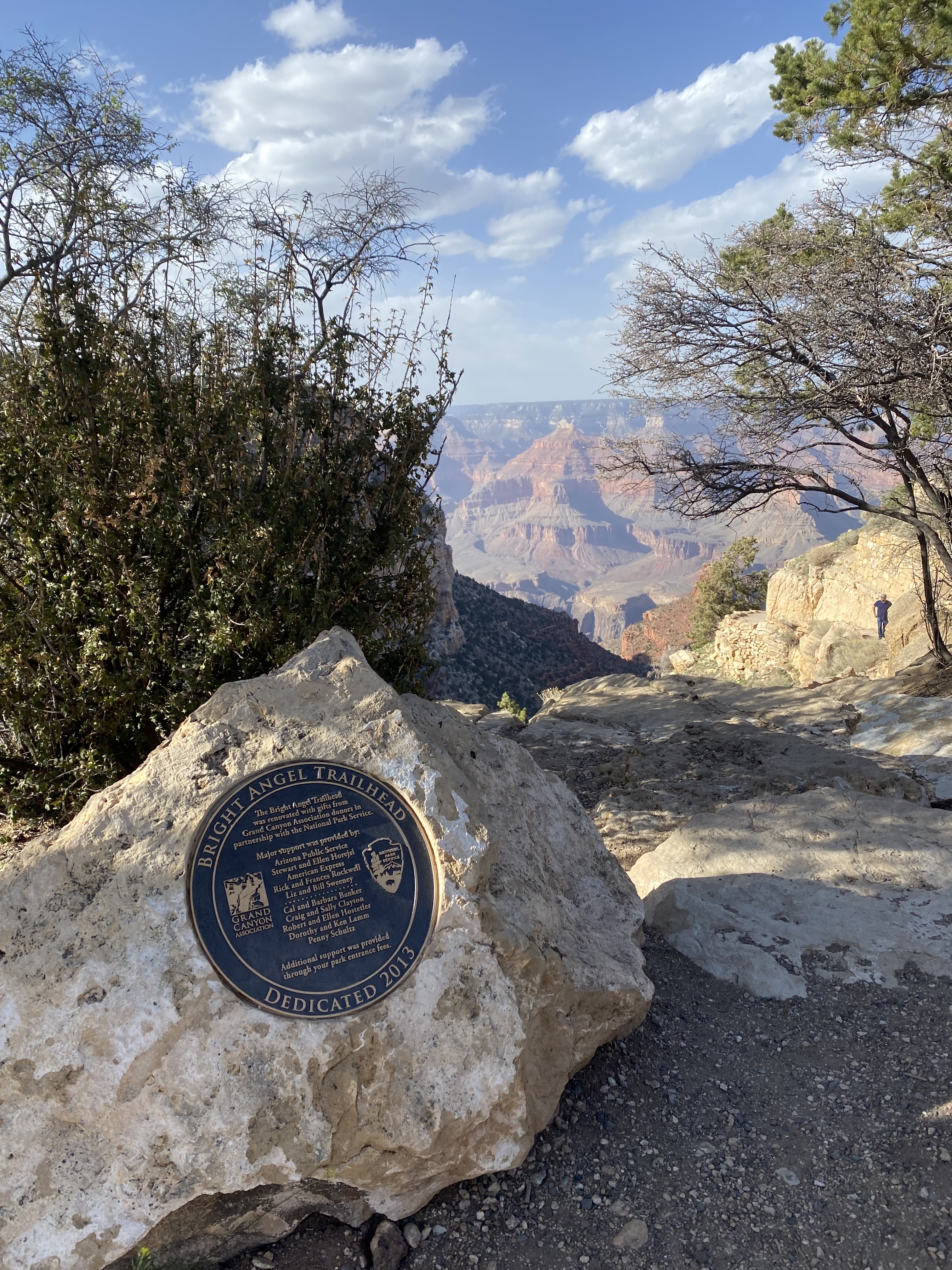 The trailhead