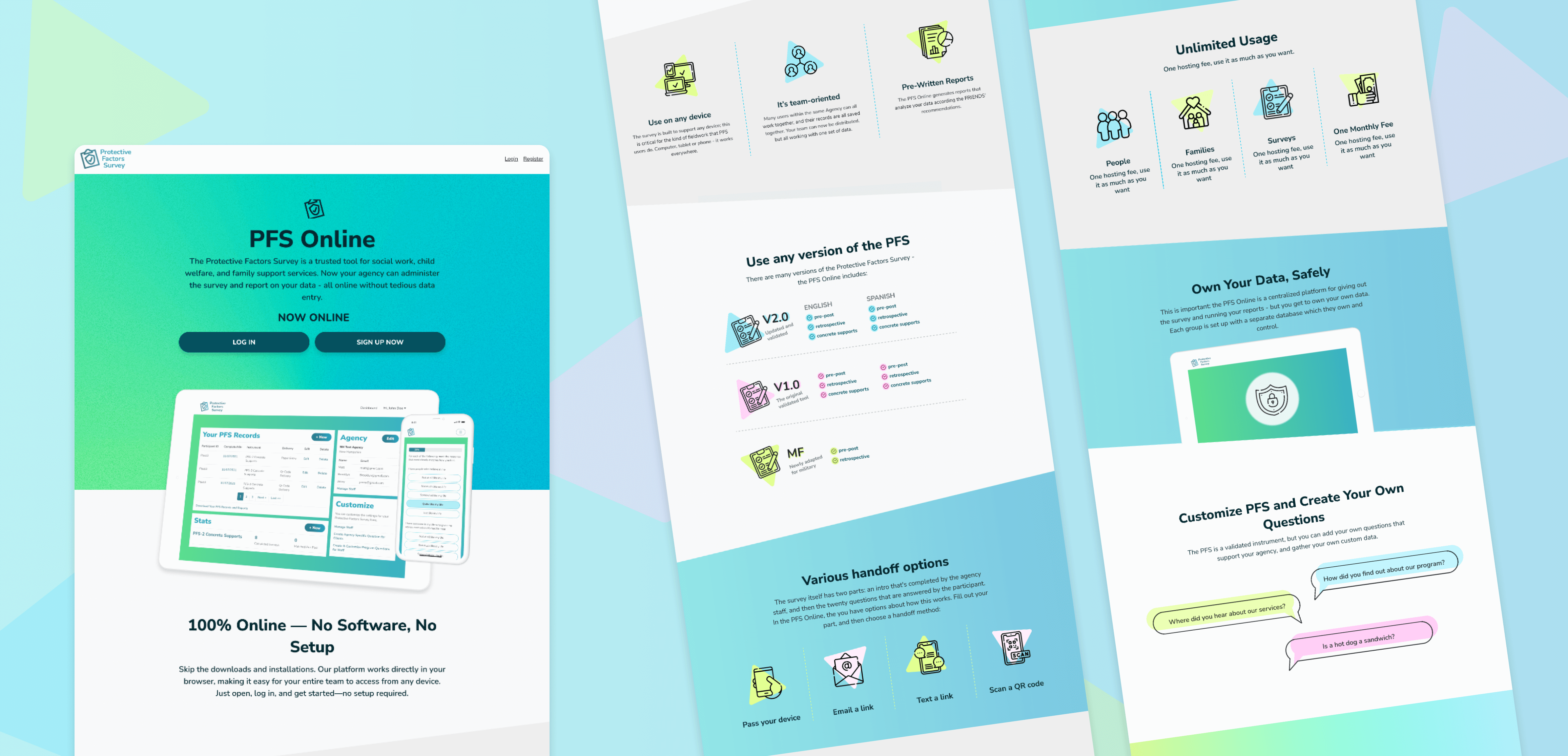 PFS Homepage Hero