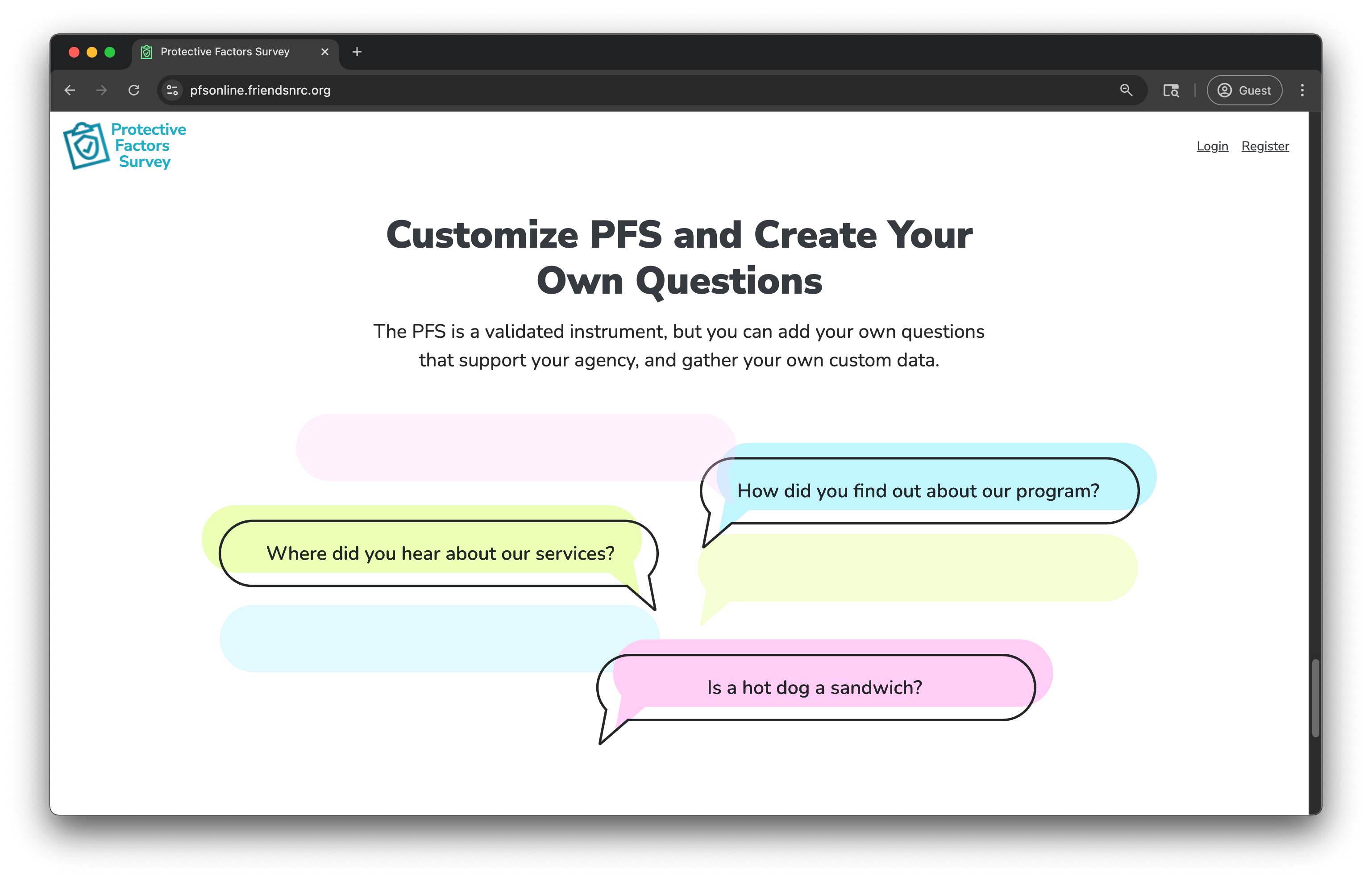 PFS Homepage 6