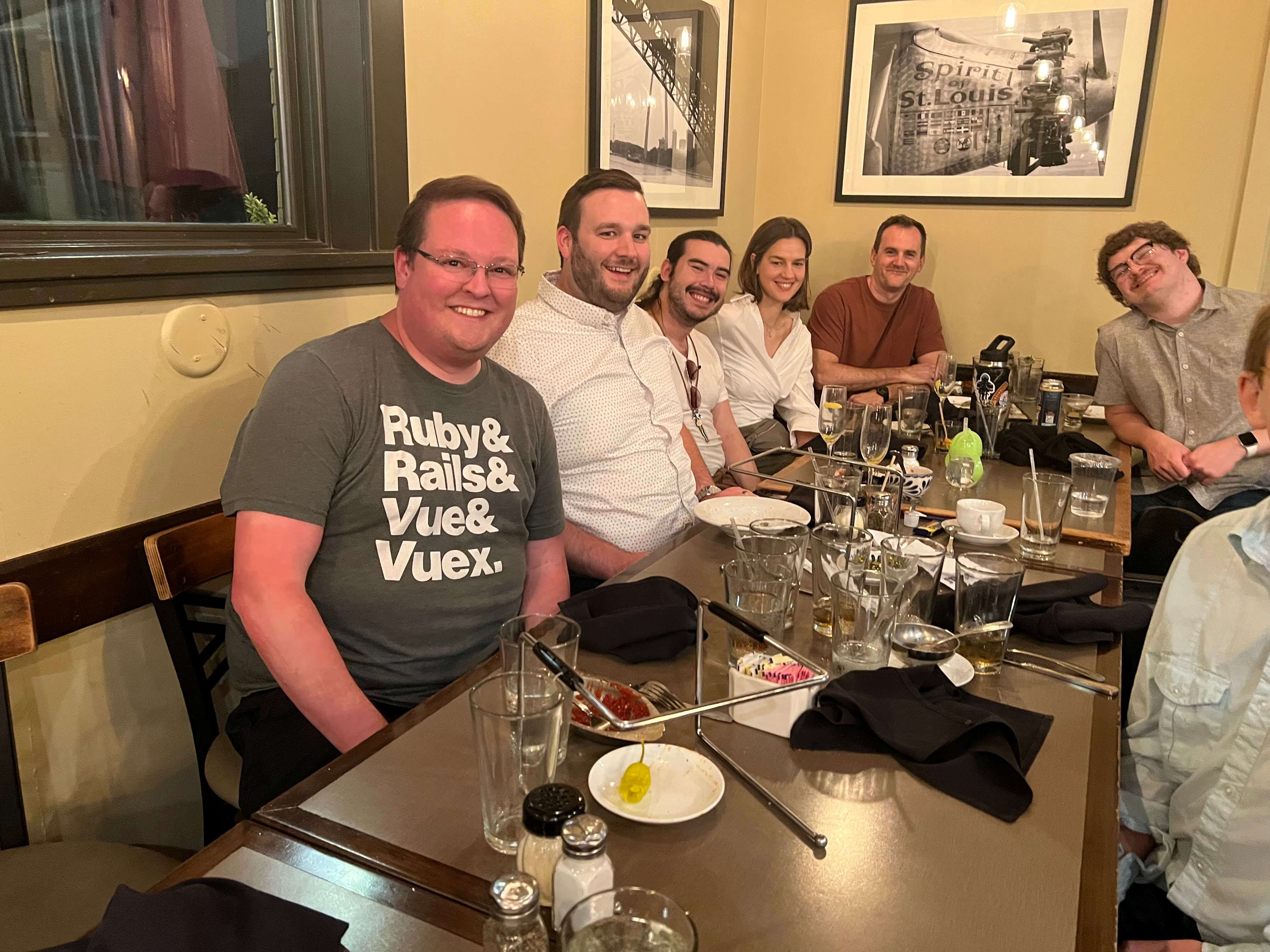 Dinner with Chris